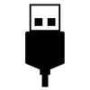 With a USB port