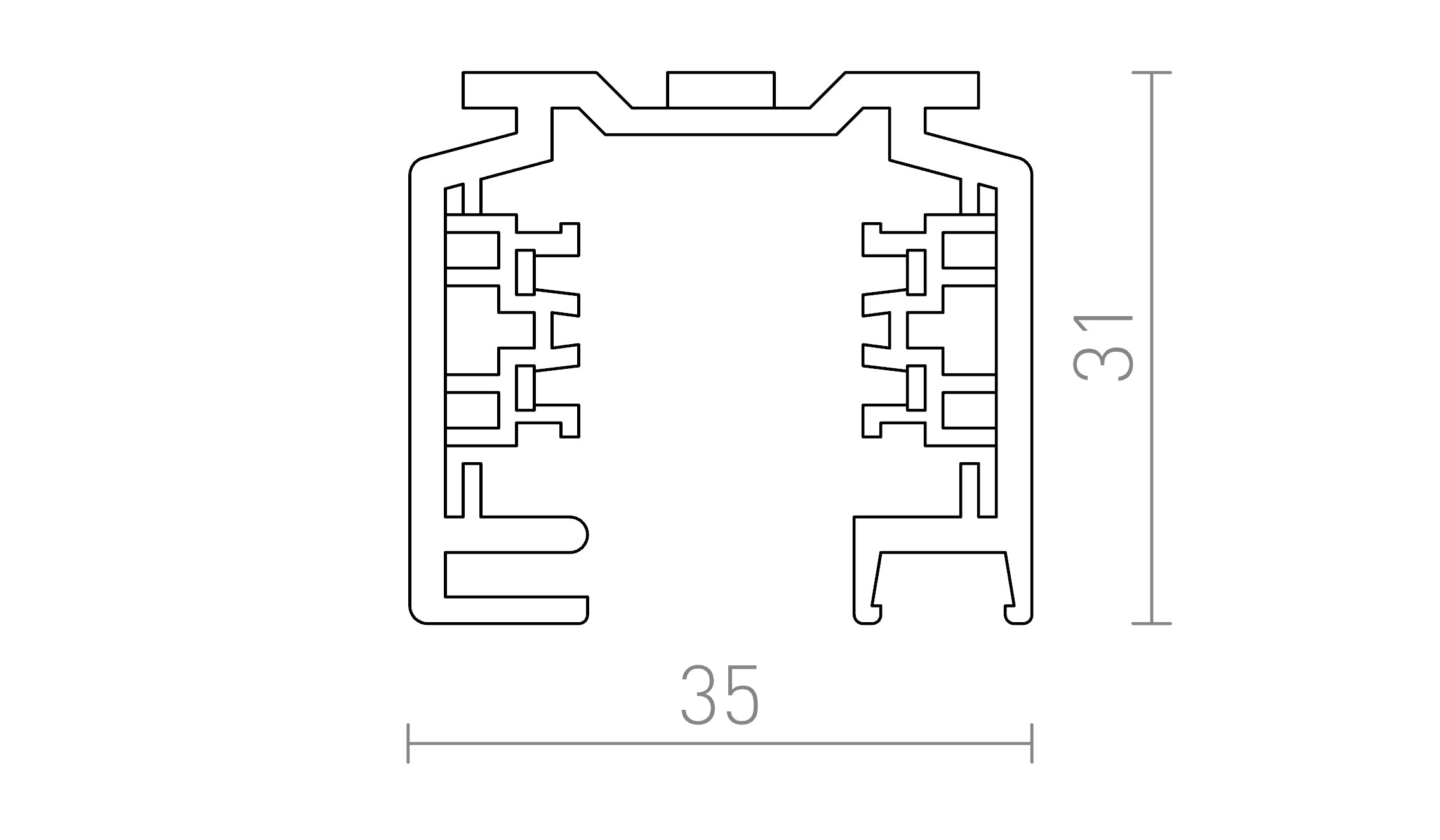 ΡΑΓΑ EUTRAC 1M - Product sketch