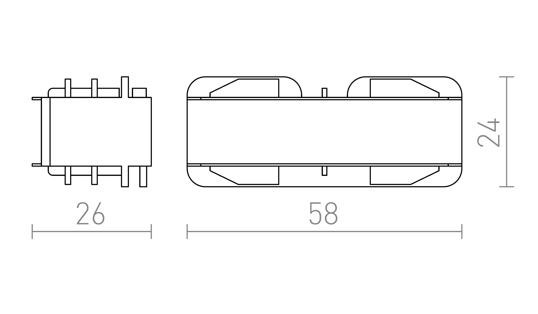 EUTRAC ΕΥΘΕΙΑ ΑΡΘΡΩΣΗ - Product sketch