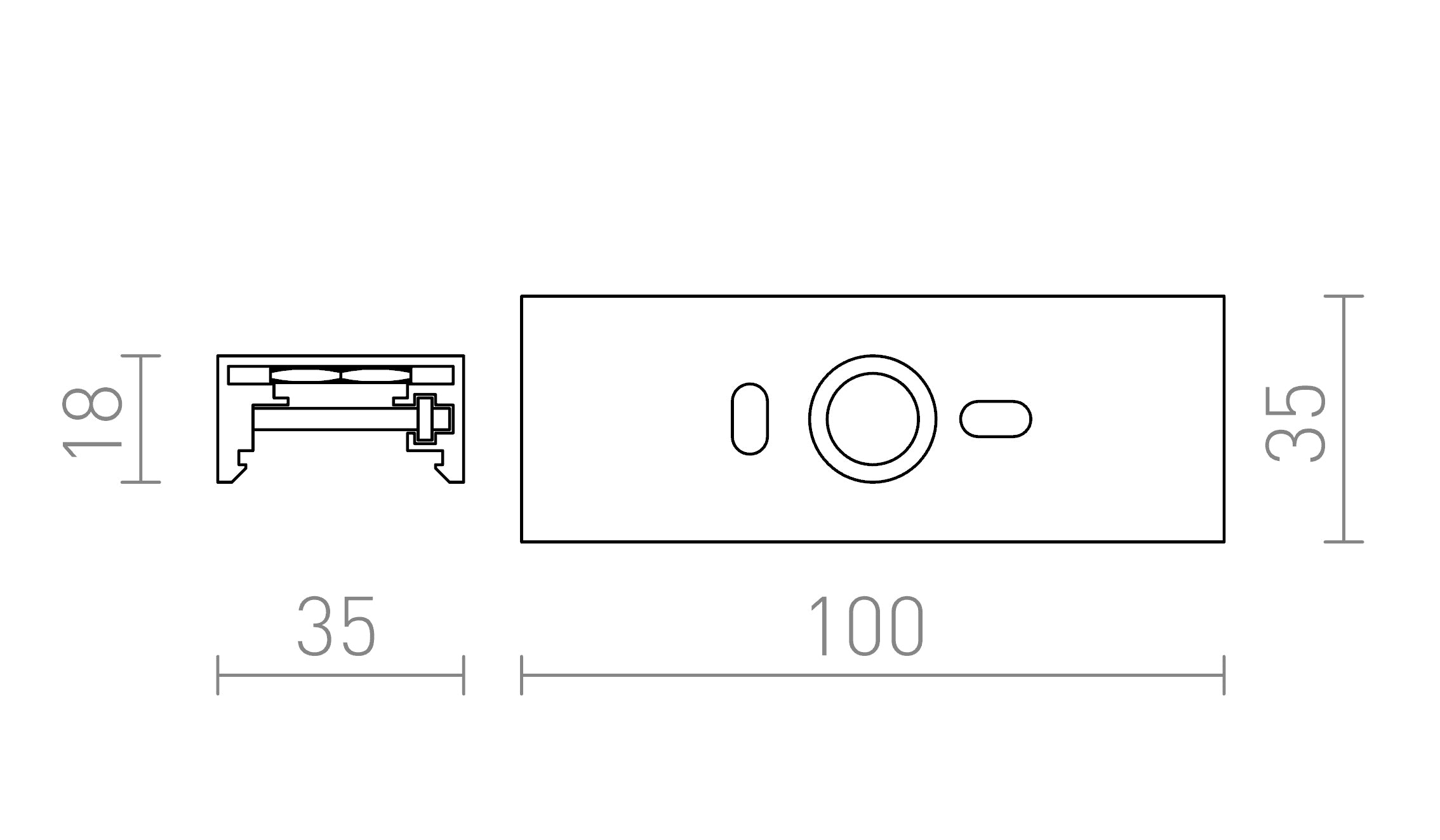 EUTRAC ΜΗΧΑΝΙΚΟΣ ΣΥΝΔΕΤΗΡΑΣ - Product sketch