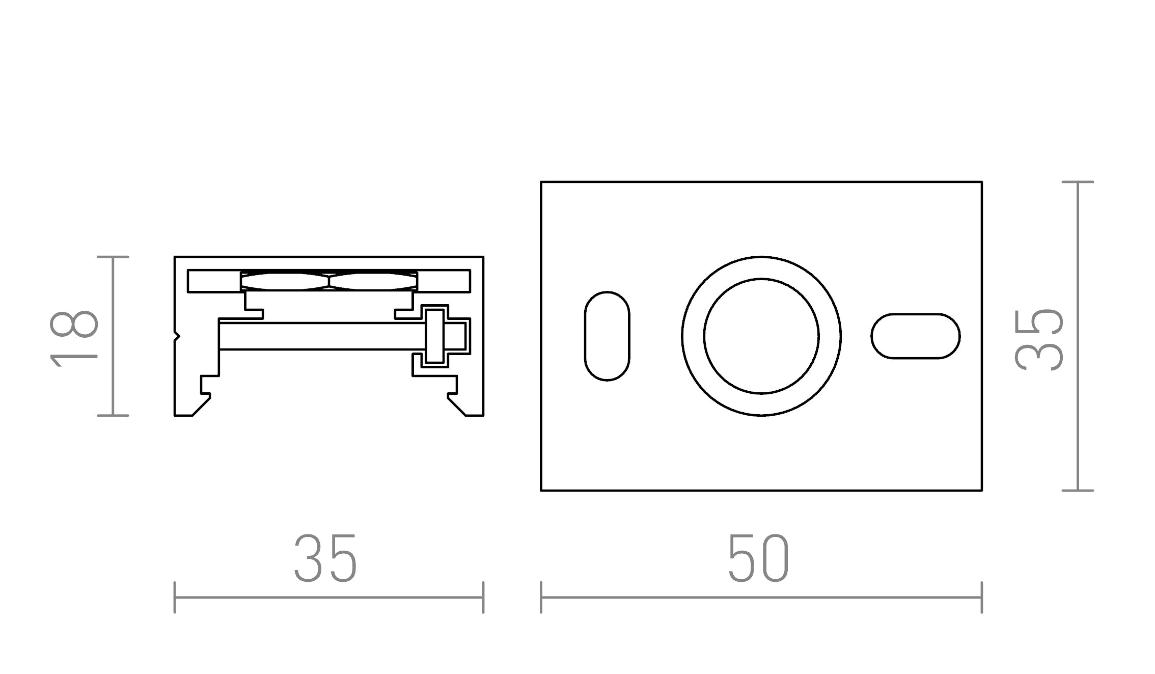 EUTRAC ΚΛΙΠ ΑΝΑΡΤΗΣΗΣ - Product sketch