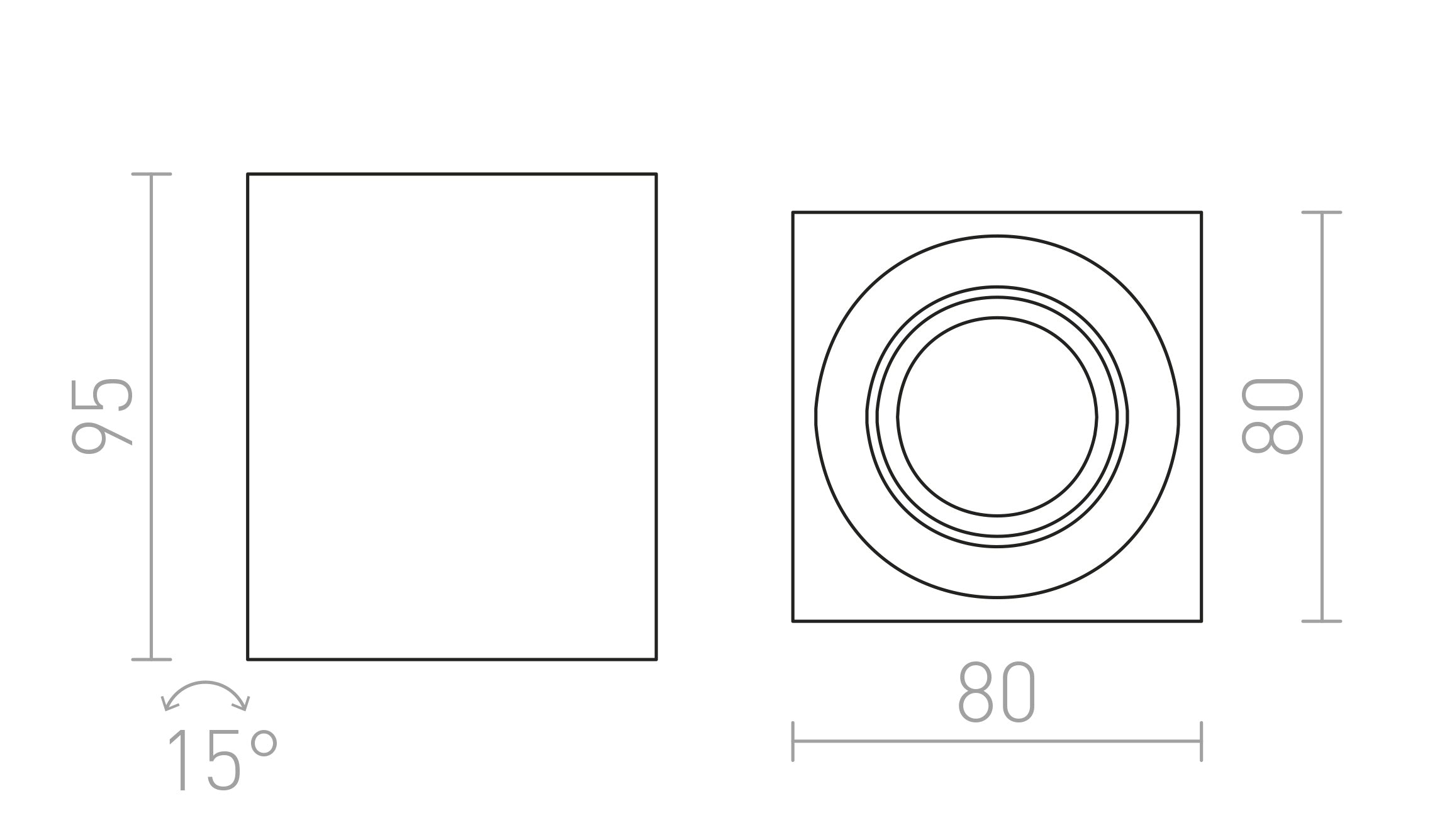 MAYO SQ - Product sketch