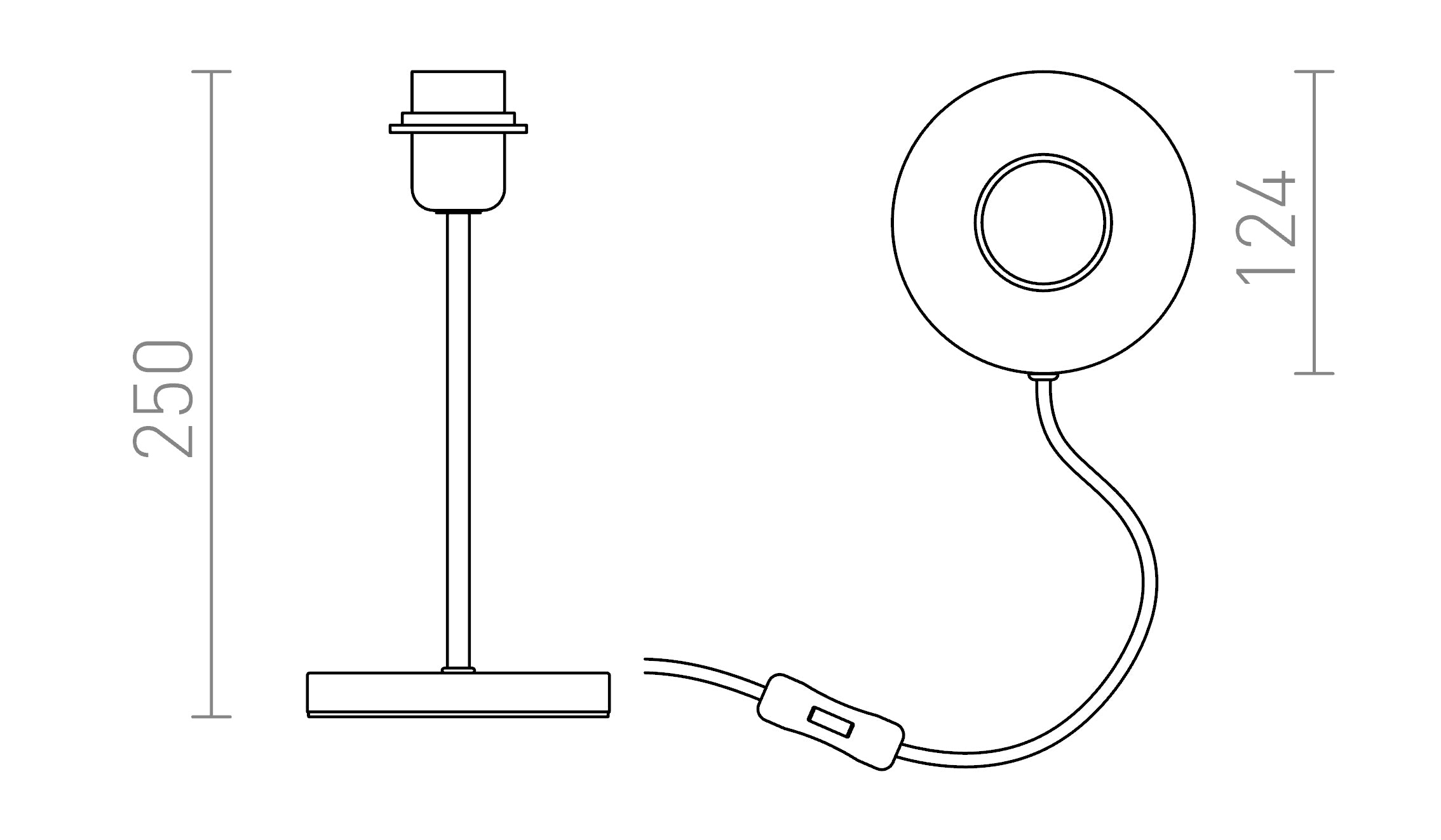 NYC ΕΠΙΤΡΑΠΕΖΙΑ ΒΑΣΗ - Product sketch