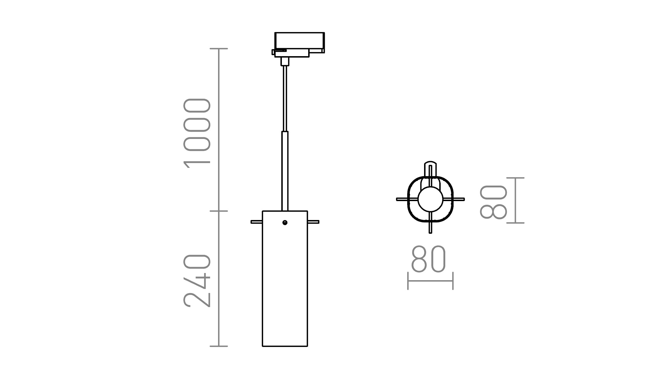 GIFT ΓΙΑ ΣΤΙΒΟ ΡΑΓΑ ΦΩΤΙΣΜΟΥ ΤΡΙΩΝ ΚΥΚΛΩΜΑΤΩΝ - Product sketch