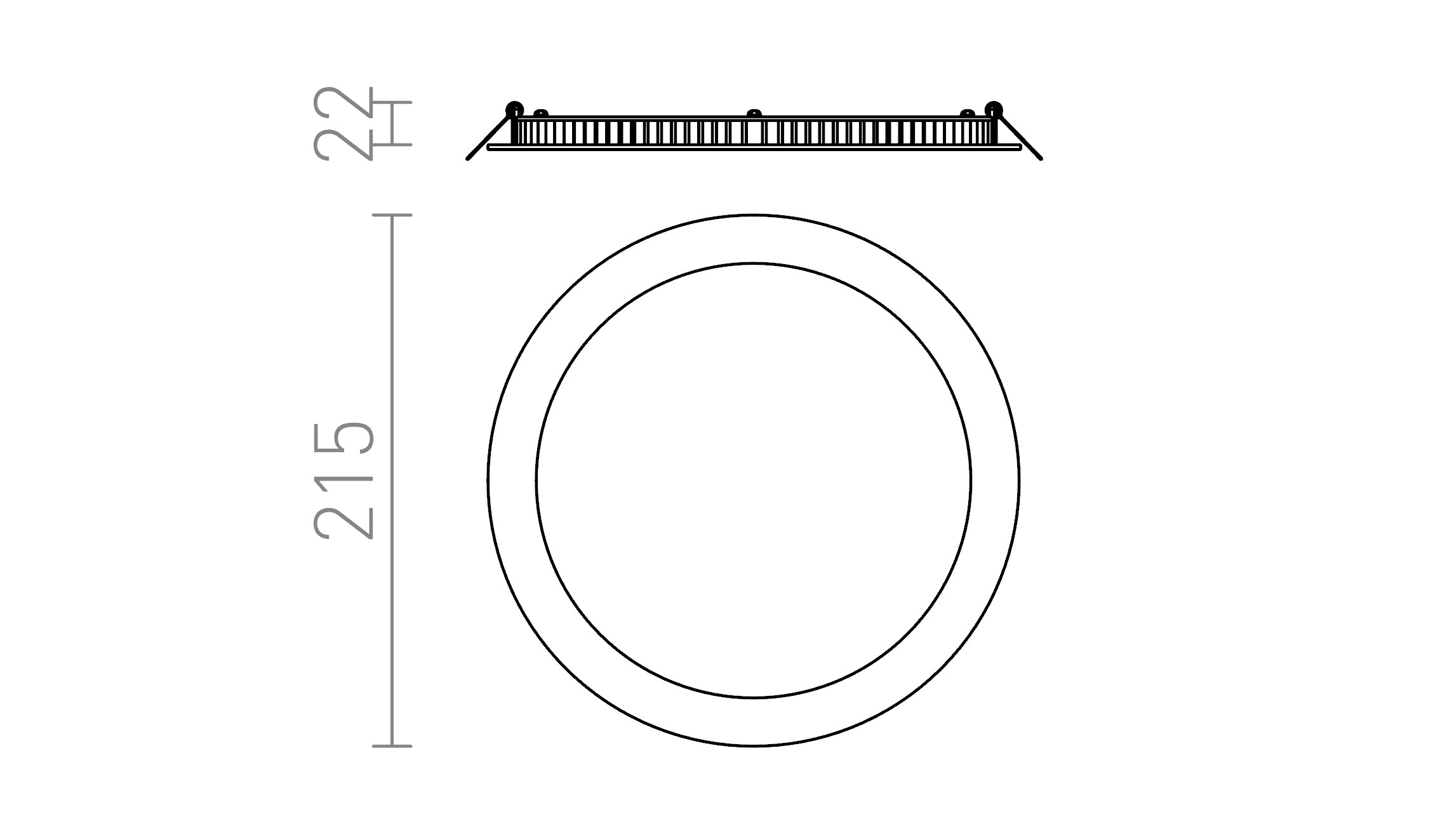 SLENDER R 22 ΧΩΝΕΥΤΟ - Product sketch
