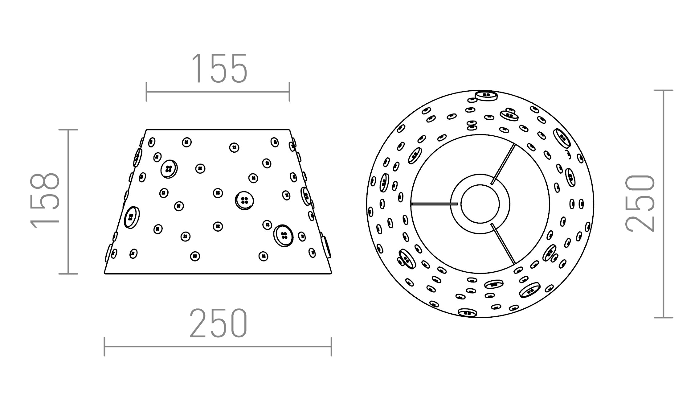 DELISA 25 - Product sketch
