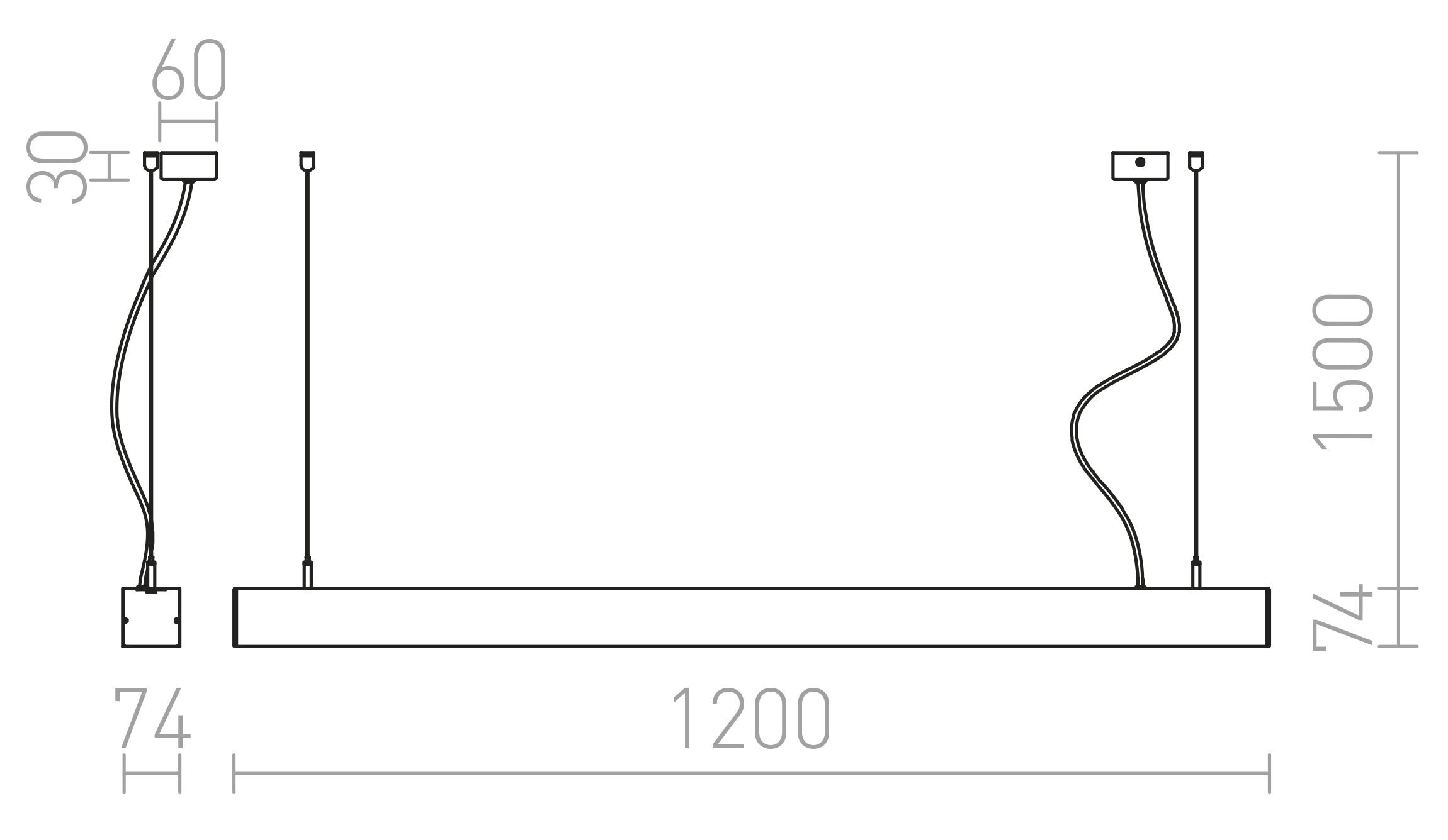 PESANTE 75 - Product sketch