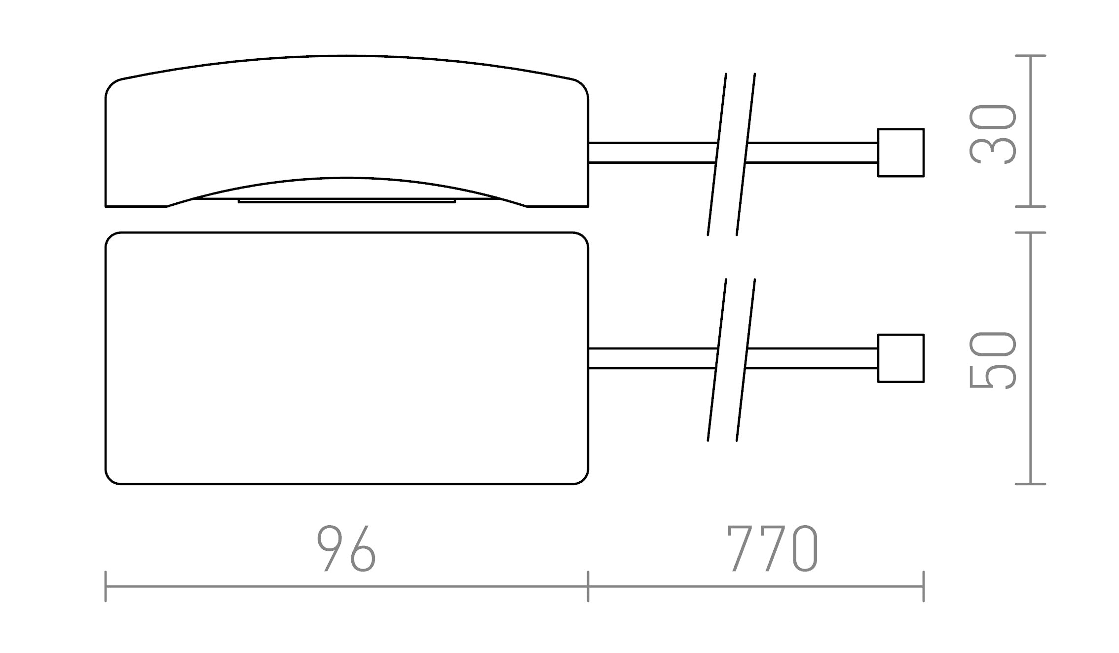 ΧΩΝΕΥΤΟΣ ΑΙΣΘΗΤΗΡΑΣ - Product sketch