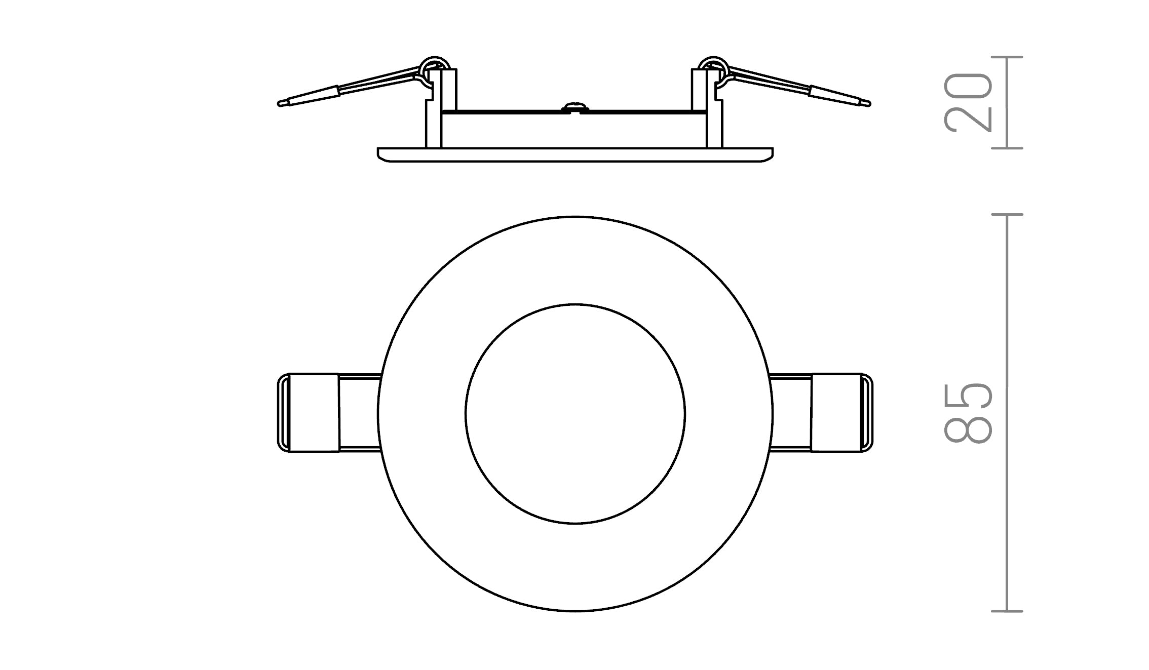SOCORRO R 85  - Product sketch