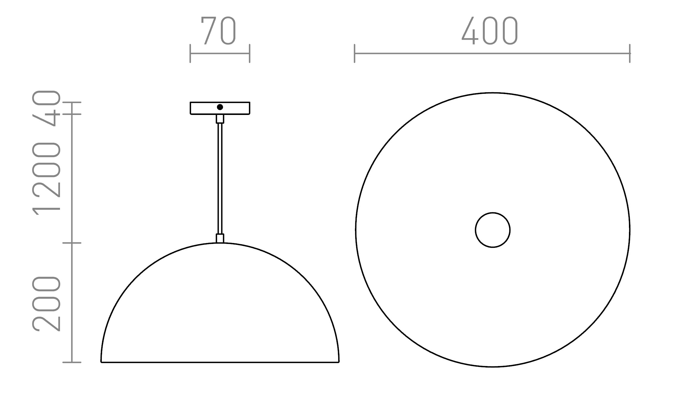 SINTRA 40 - Product sketch