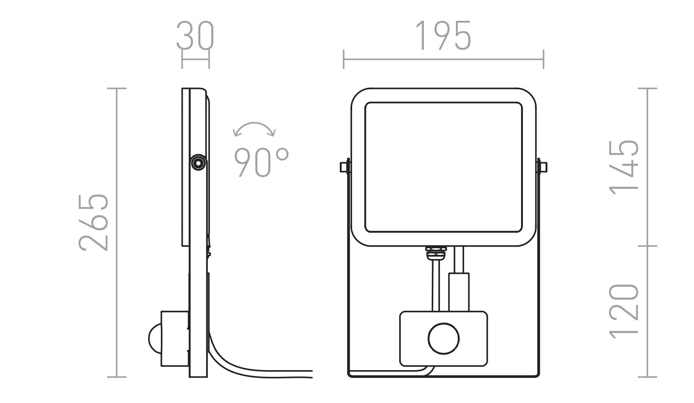 ΑΙΣΘΗΤΗΡΑΣ PONTA - Product sketch