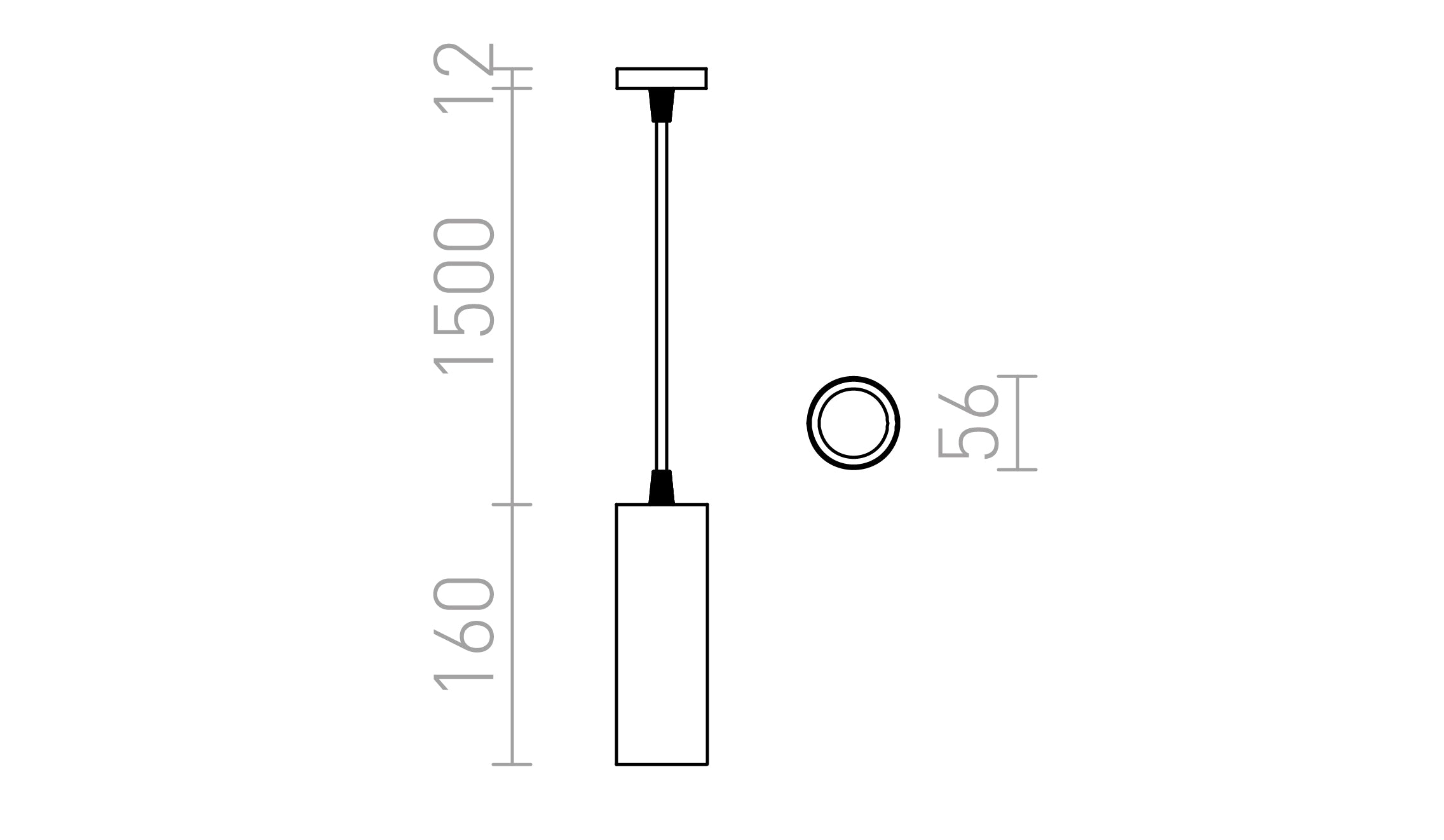MAVRO ΚΡΕΜΑΣΤΟ - Product sketch