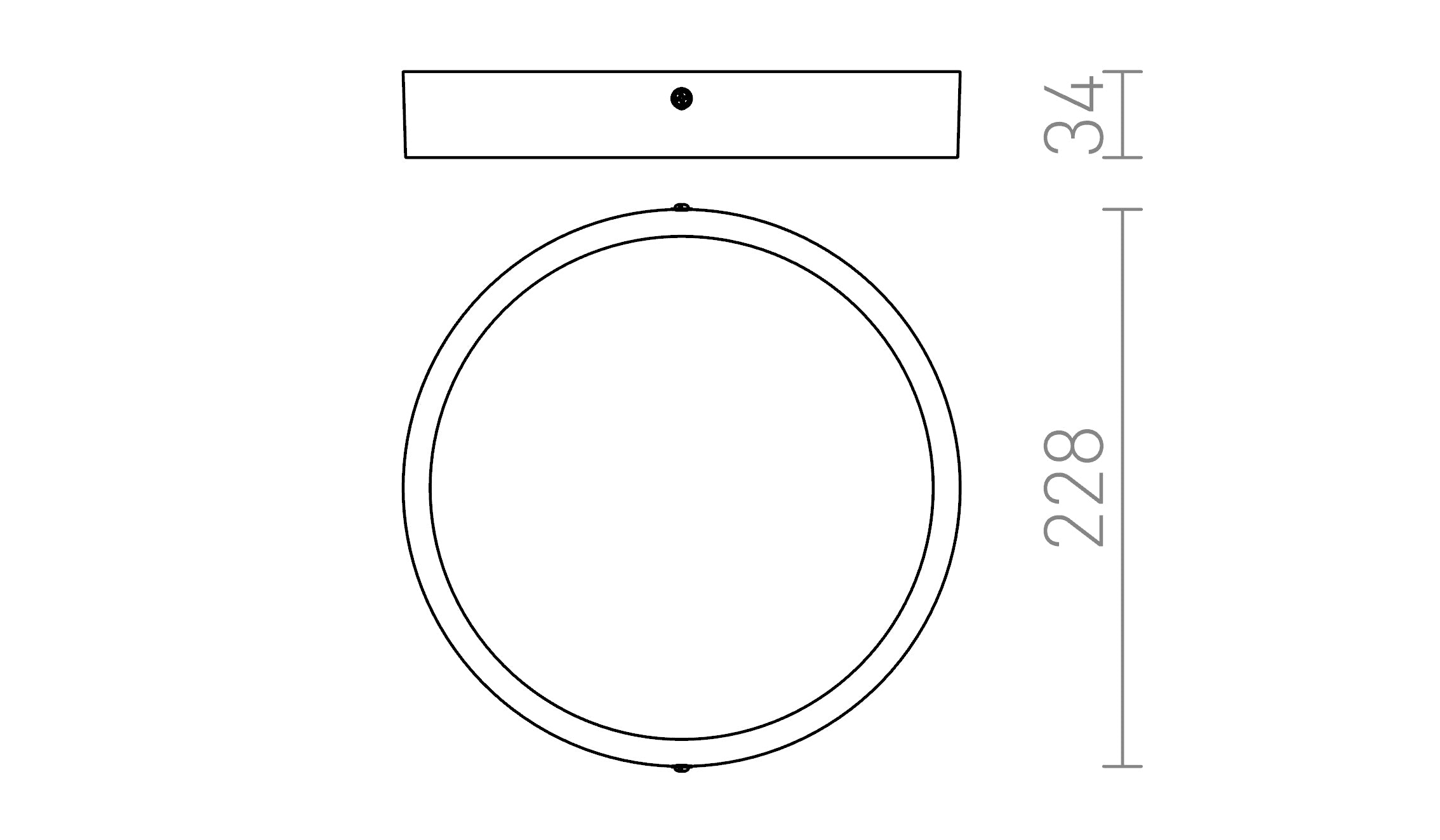 HUE R 22 DIMM ΟΡΟΦΗΣ - Product sketch