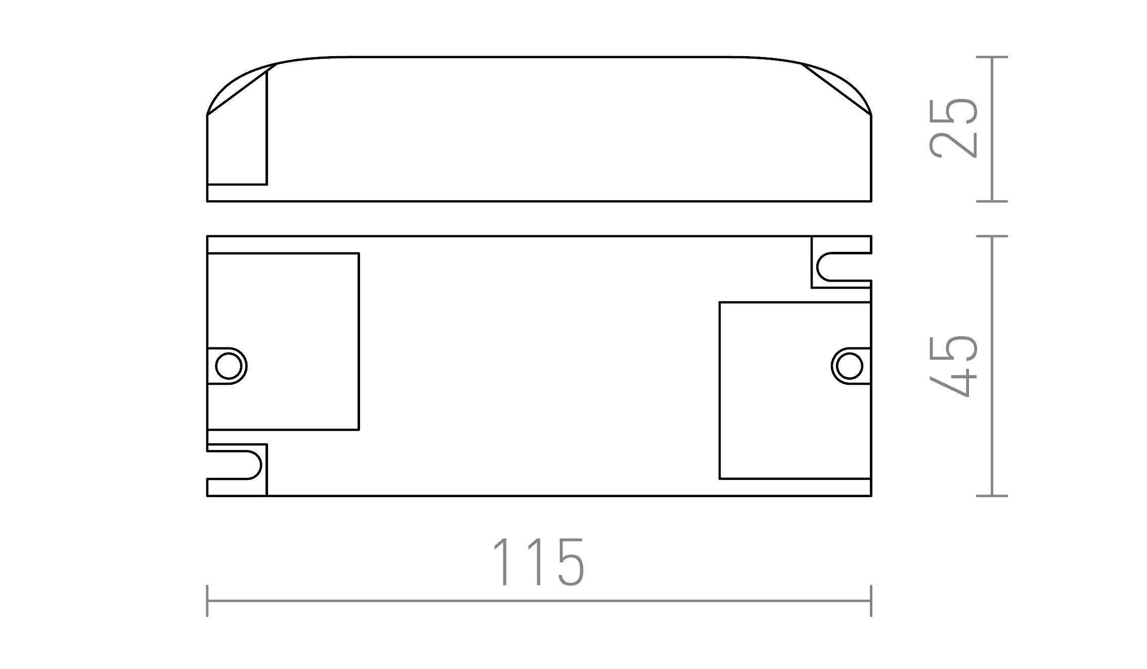 ΤΡΟΦΟΔΟΤΙΚΟ 500mA - Product sketch