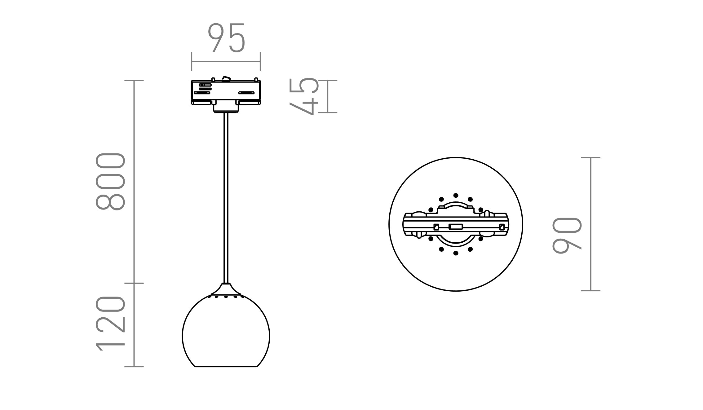 DESTY ΓΙΑ ΡΑΓΑ ΦΩΤΣΜΟΥ ΤΡΙΩΝ ΚΥΚΛΩΜΑΤΩΝ - Product sketch