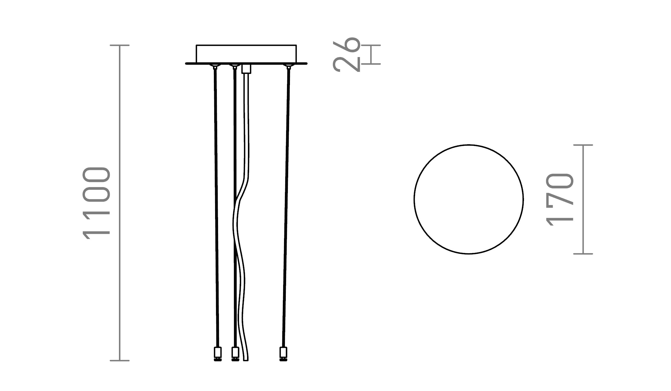 MEZZO 40/60 ΣΕΤ ΚΡΕΜΑΣΤΩΝ - Product sketch