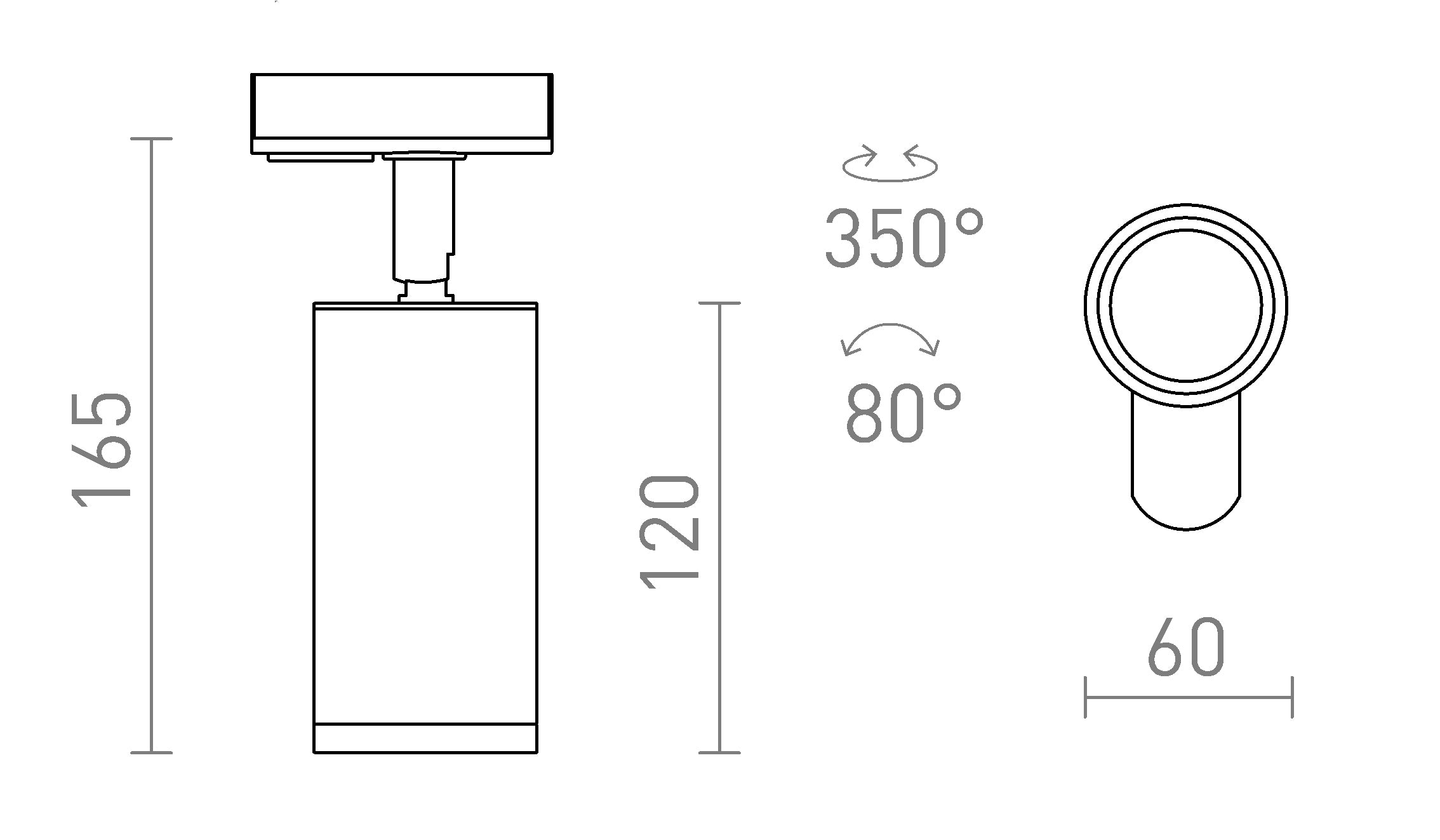BELENOS ΓΙΑ ΡΑΓΑ ΦΩΤΙΣΜΟΥ ΜΟΝΟΥ ΚΥΚΛΩΜΑΤΟΣ - Product sketch