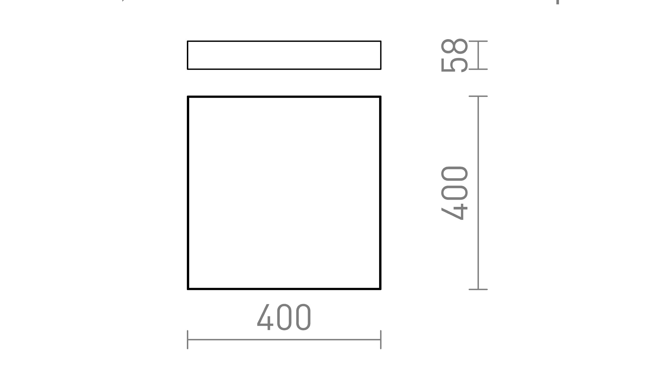 LARISA SQ 40 ΟΡΟΦΗΣ - Product sketch