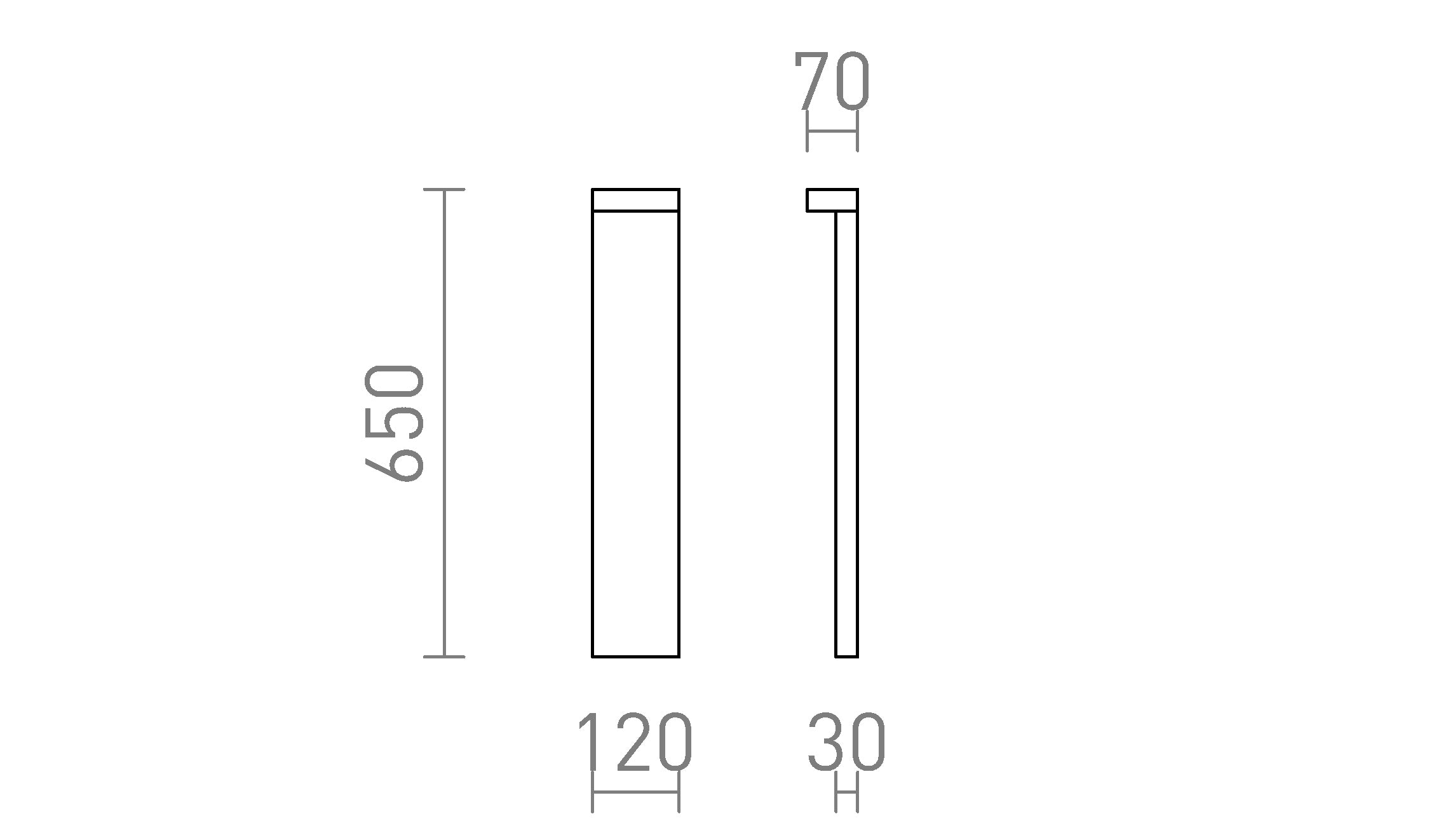 GARDIEN 65 - Product sketch