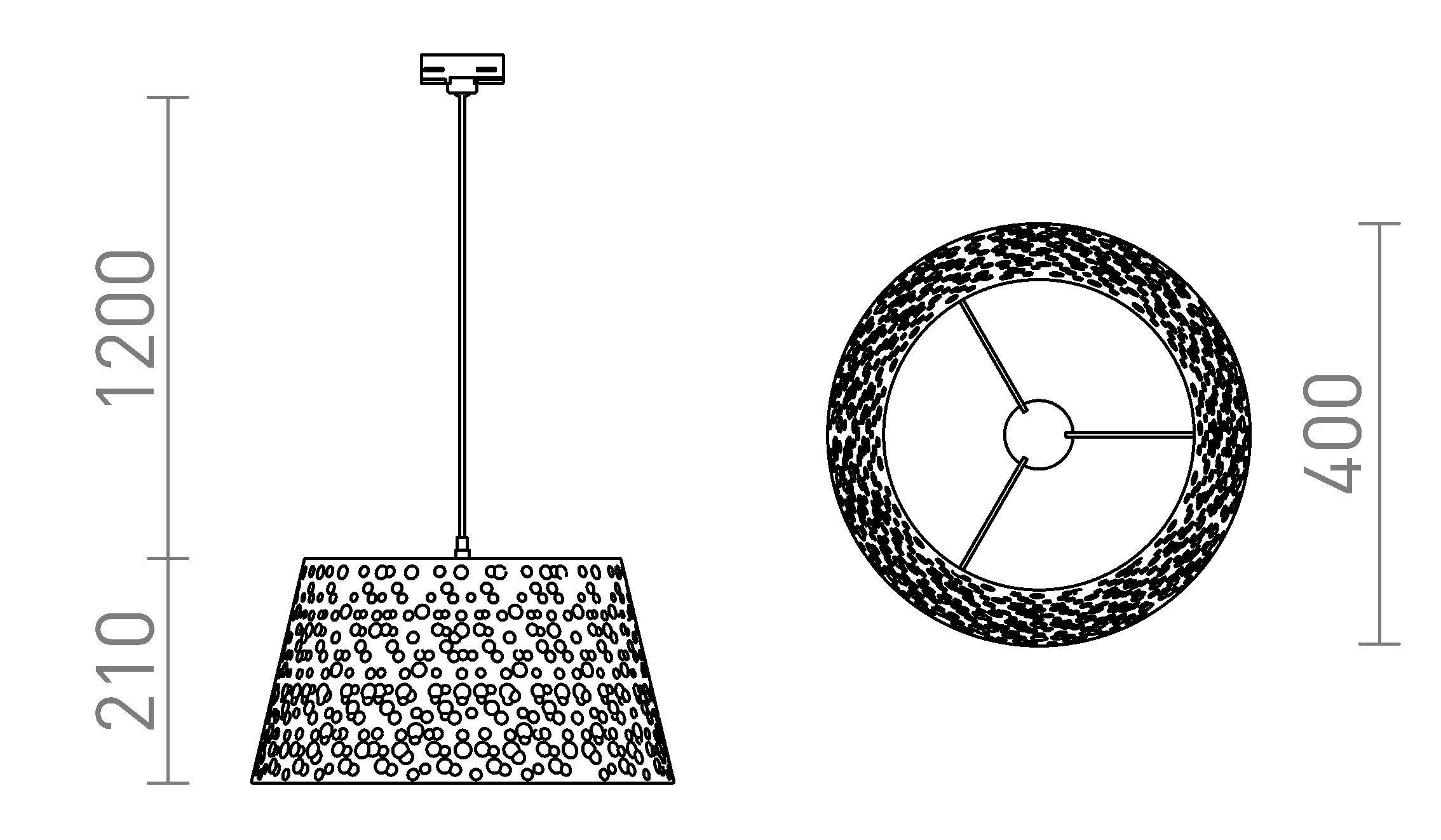 BUCKY ΓΙΑ ΡΆΓΑ ΤΡΙΏΝ ΚΎΚΛΩΝ - Product sketch