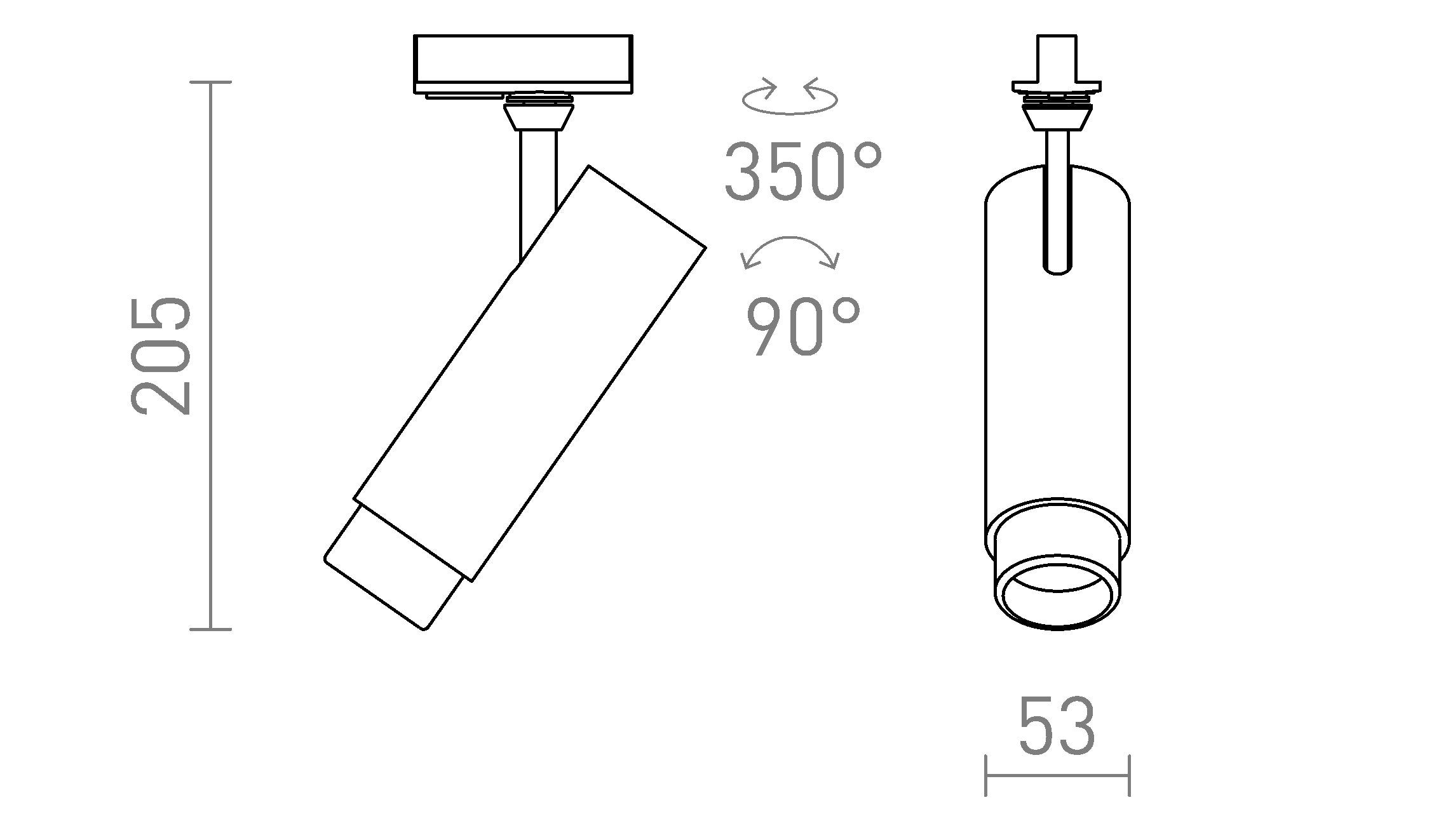 FOCUS 12 ZOOM ΓΙΑ 1 ΚΥΚΛΙΚΉ ΡΆΓΑ - Product sketch