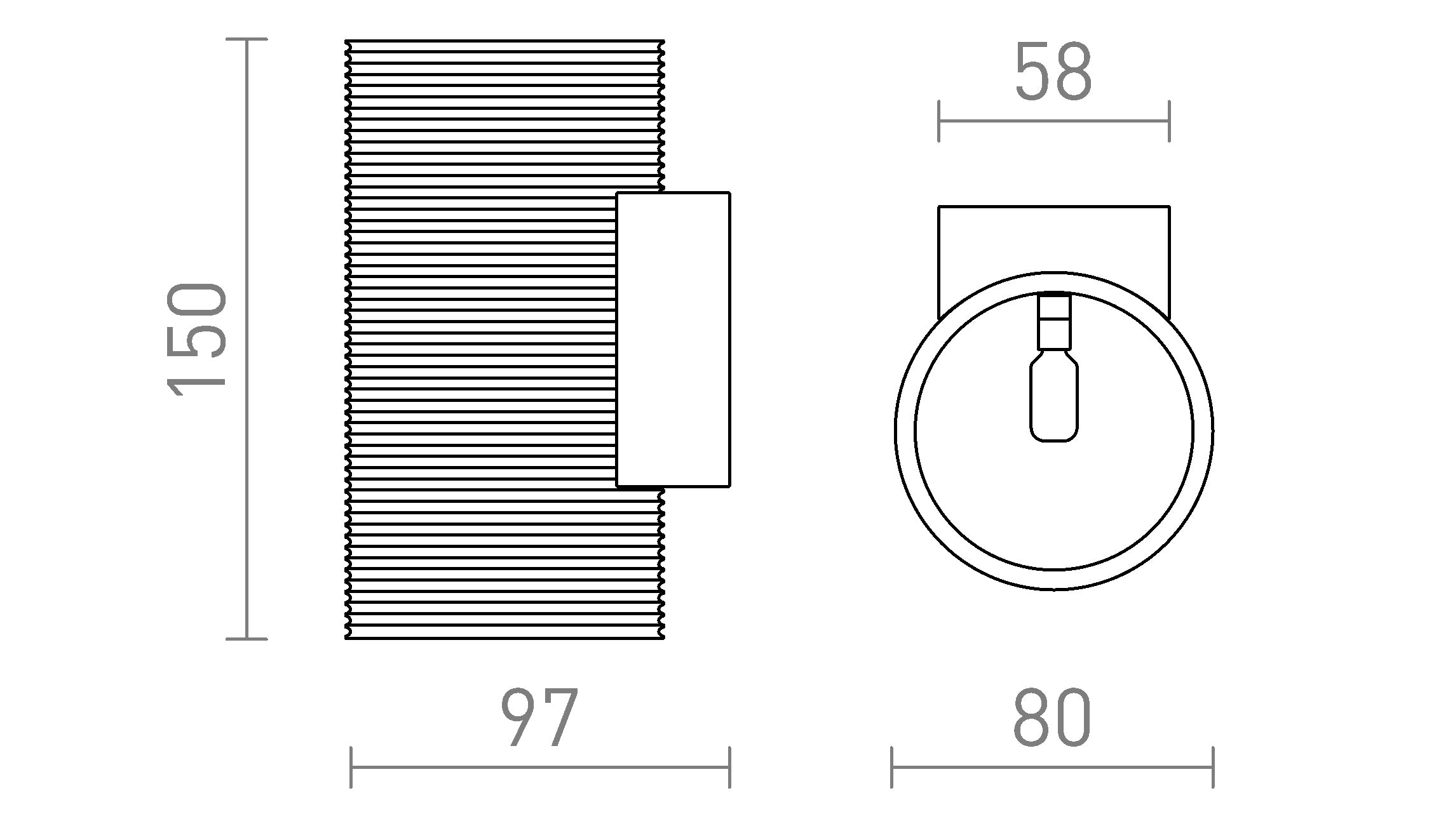 GLANS RR2 150 - Product sketch