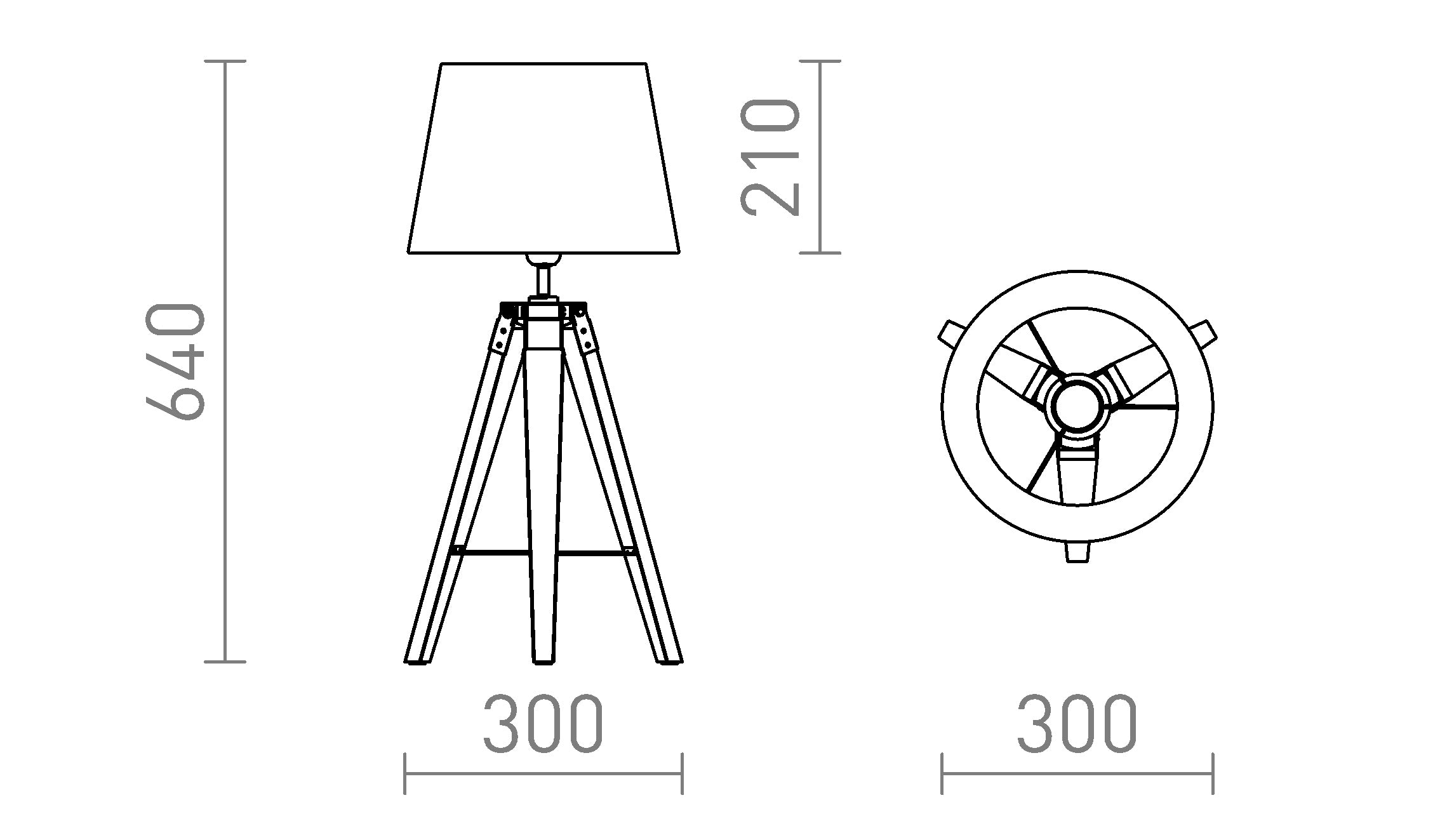 ALVIS/AMBITUS ΕΠΙΤΡΑΠΕΖΙΟ - Product sketch