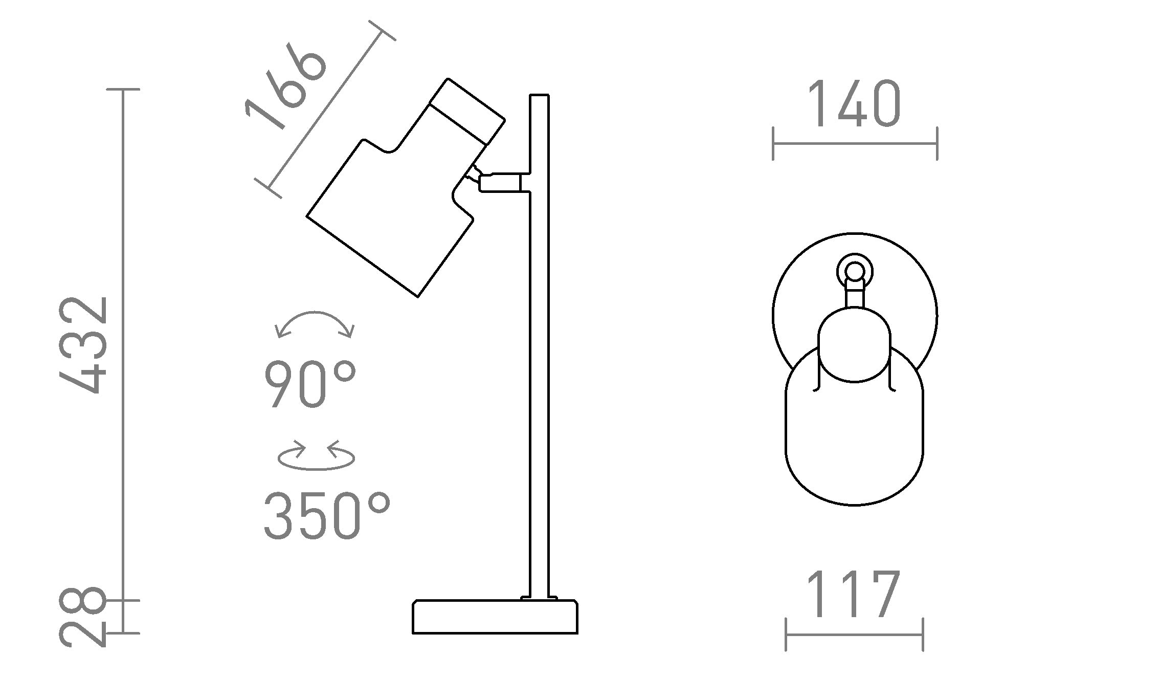 DIVINA ΕΠΙΤΡΑΠΕΖΙΟ - Product sketch