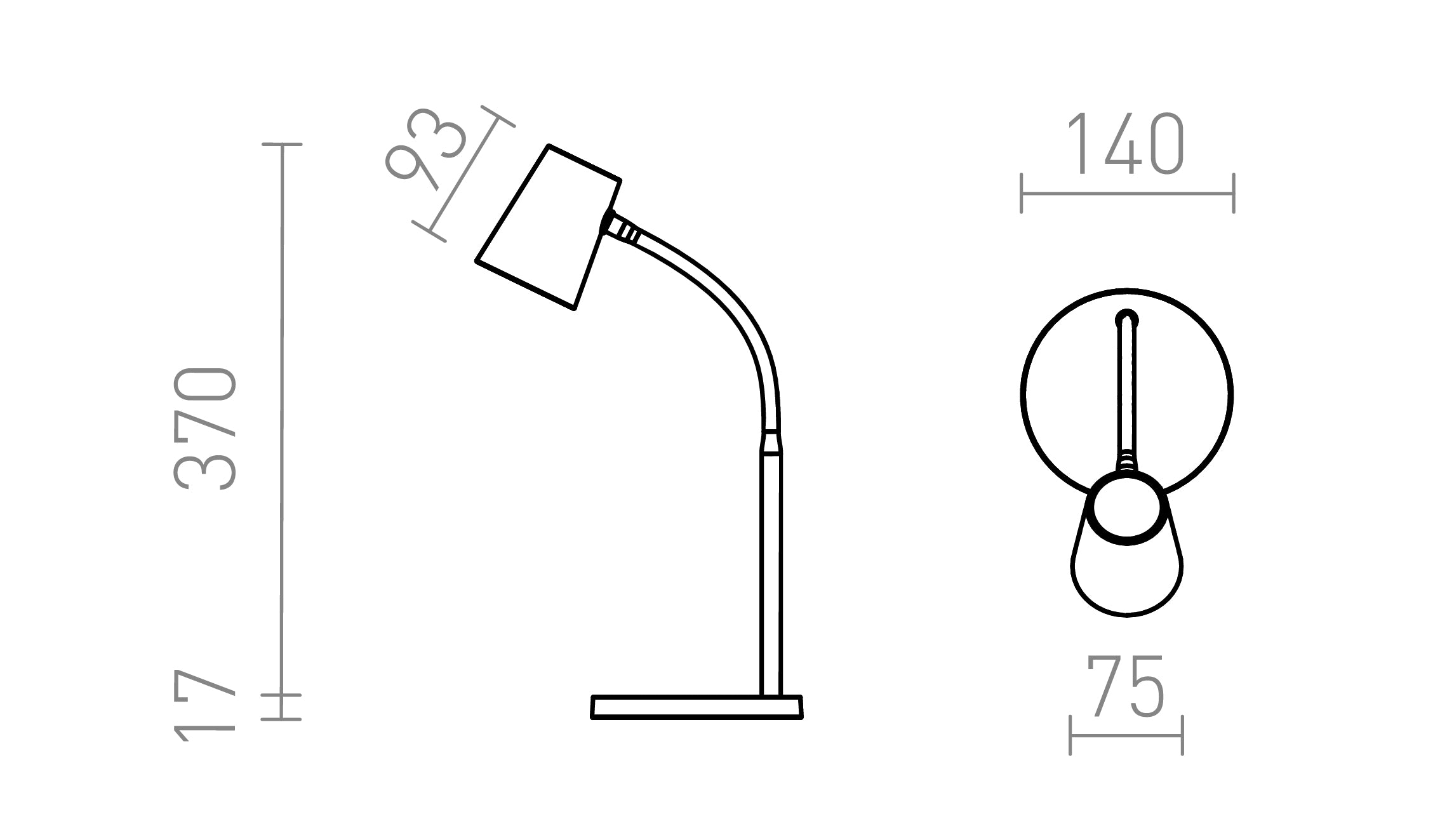 VERINA ΕΠΙΤΡΑΠΕΖΙΟ - Product sketch