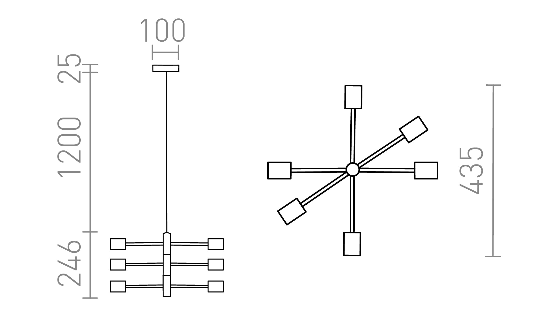 ARTEMIA ΚΡΕΜΑΣΤΟ - Product sketch