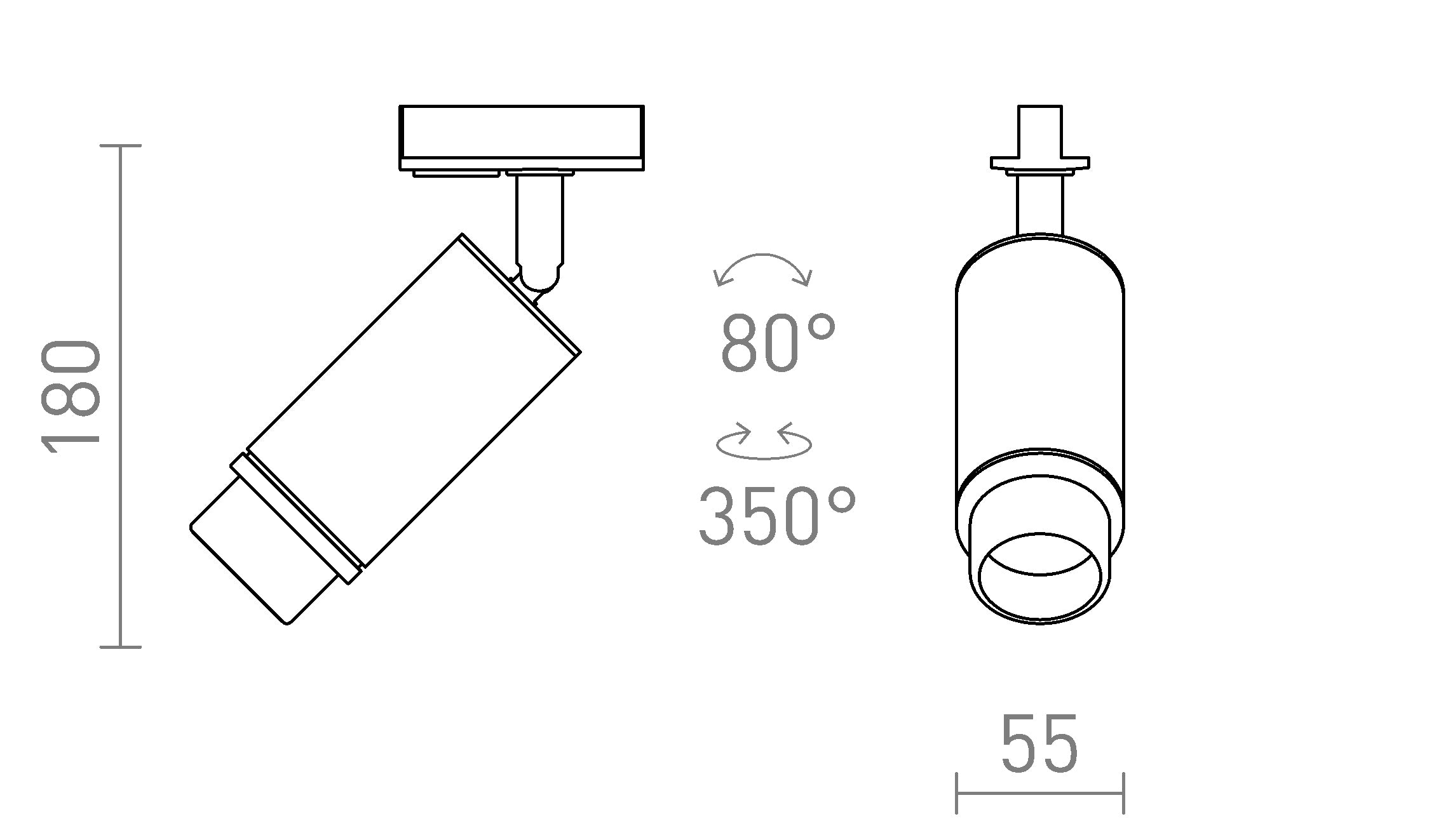 OPTIMUS 2 ZOOM ΓΙΑ 1 ΚΥΚΛΙΚΉ ΡΆΓΑ - Product sketch