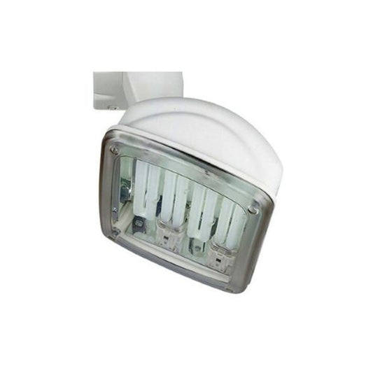 RENDL Outlet DISPLAY LUX 49 wall white plastic 230V G23 4x9W 180° IP55  228021 1