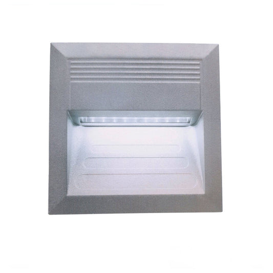 RENDL Outlet ADELMO recessed silver grey 230V LED 1W IP54 4000K 45250 1