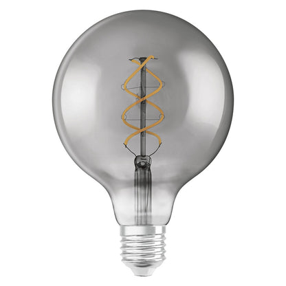 RENDL light source OSRAM Vintage Globe 125 SPIRAL  smoke-colored 230V E27 LED EQ15  1800K G13459 2