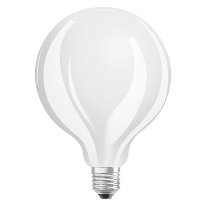 RENDL light source OSRAM Retrofit Globe 95 DIMM  opal-colored glass 230V E27 LED EQ100  2700K G13461 1