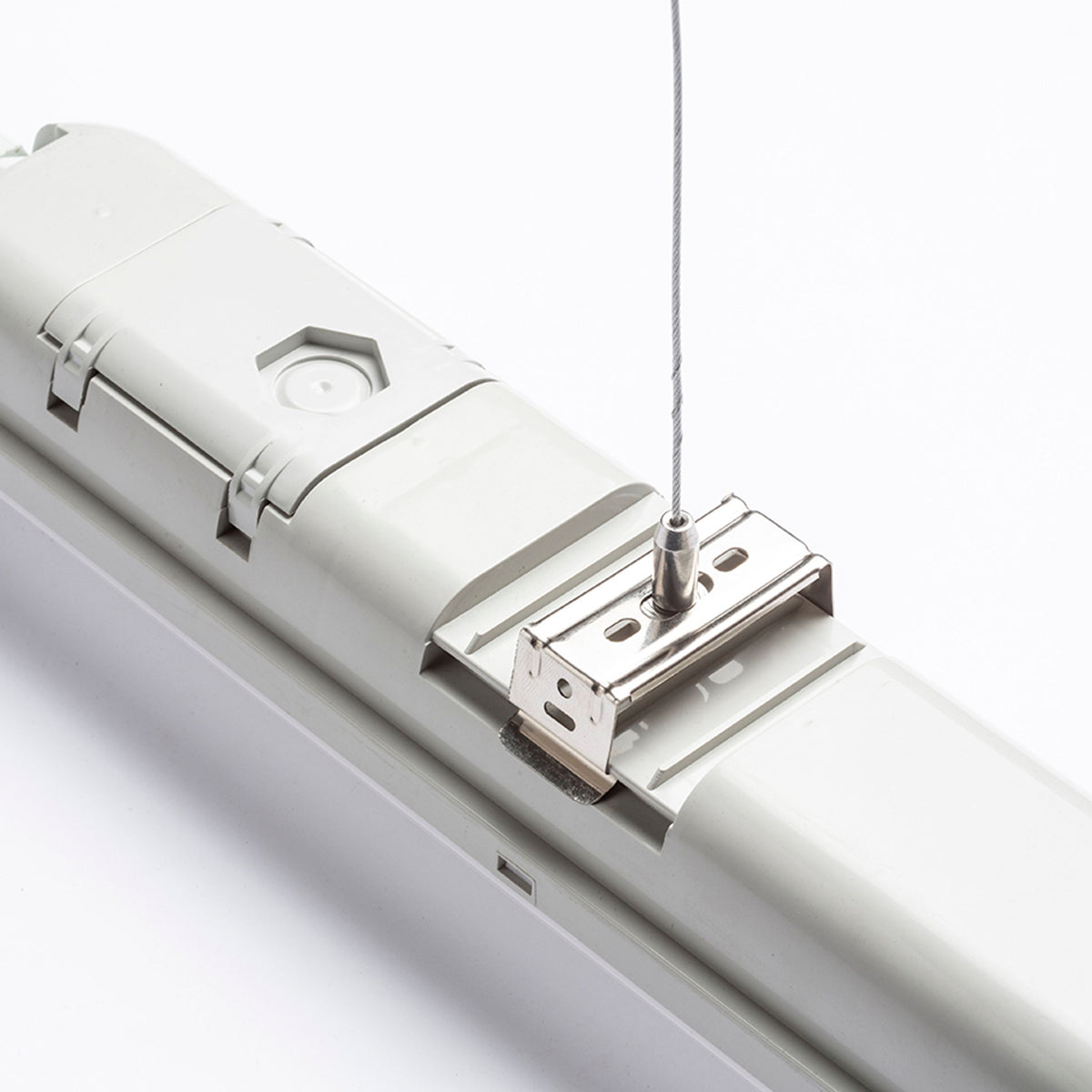 RENDL pendant lamp TRIDENT PRO 120 body grey matte acrylic 230V LED 40W IP65 4000K G13670 3