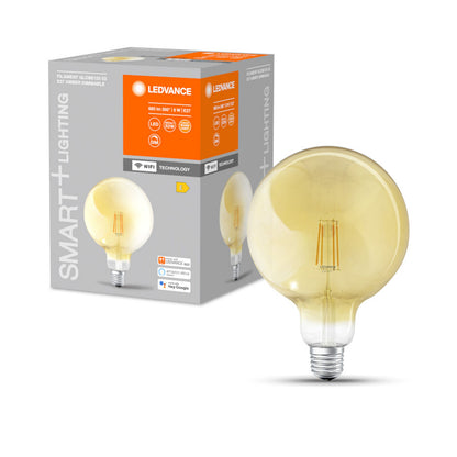 RENDL light source OSRAM SMART+ Globe 125 WiFi Vintage  amber 230V E27 LED EQ53 2400K G13944 2