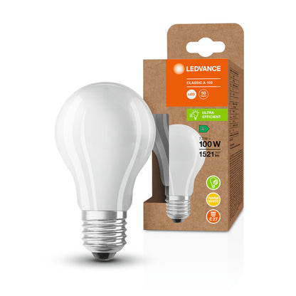RENDL light source OSRAM ULTRA ECONOMY 210lm/W Classic A  matte 230V E27 LED EQ100 3000K G13950 2