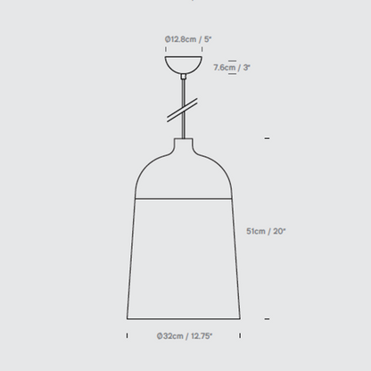 RENDL Outlet GLAZE 32 pendant porcelain/copper 230V LED E27 20W  PG01915007 2