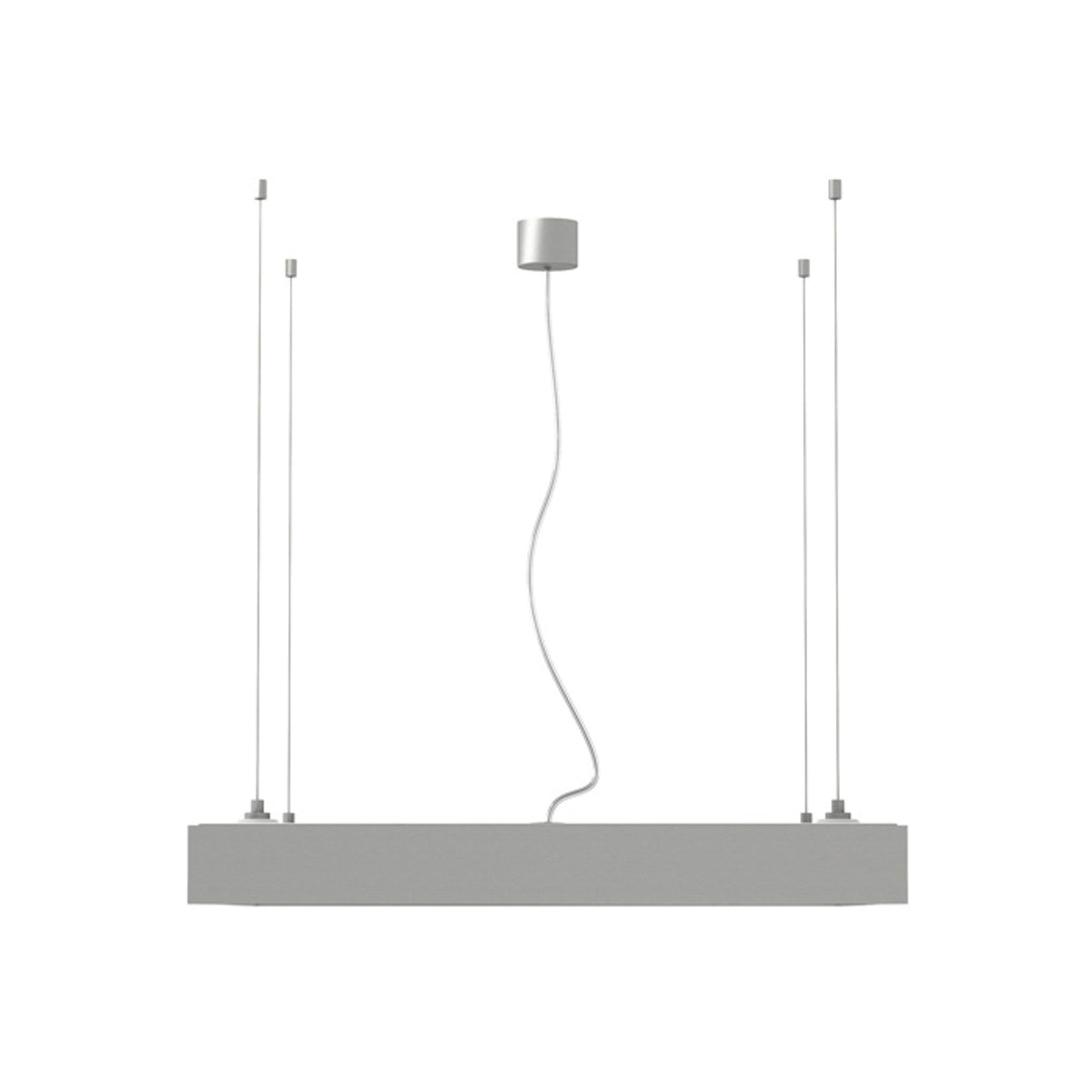 RENDL Outlet STRUCTURAL 55x55 pendant  brushed aluminum 230V 2G11 3x36W R10095 3