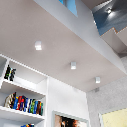 RENDL Outlet DIBI DUO wall aluminum 230V GX53 2x7W R10174 3