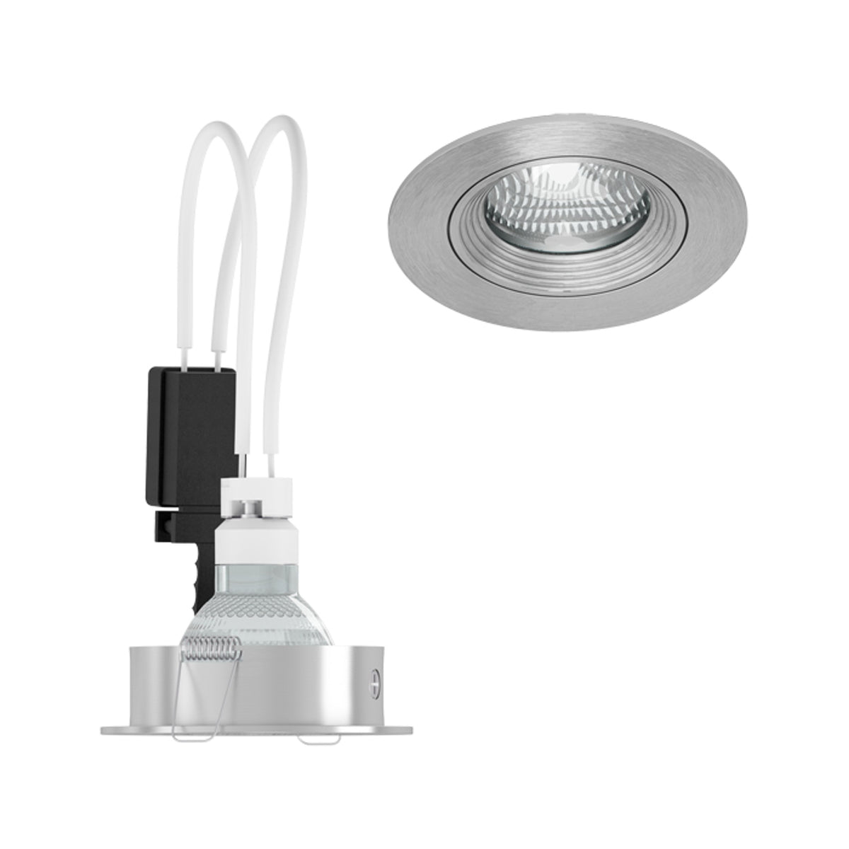 RENDL Outlet TIX directional polished aluminum 230V GU10 50W R10186 4