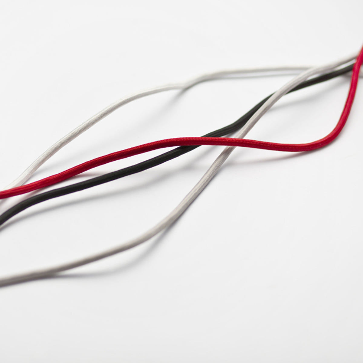 RENDL shades, shade bases, pendent sets FIT 3x0,75 4m textile cable black 230V  R10251 8