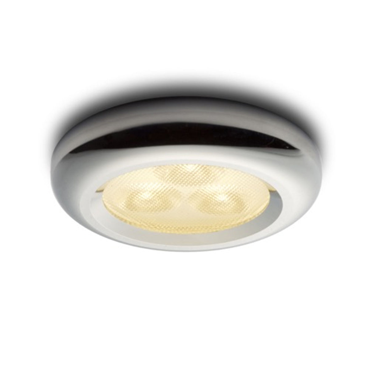 RENDL Outlet ESTA LED recessed driver incl chrome 230V/350mA LED 3x1W 3000K R10309 1