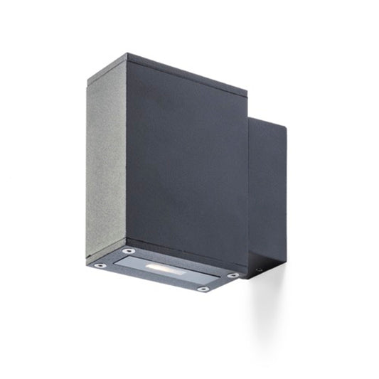 RENDL Outlet DIXIE 4x12 wall black 230V/700mA LED 2x3W 48° IP54 3000K R10355 1