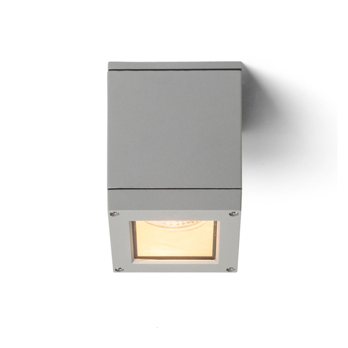 RENDL outdoor lamp QUADRA M ceiling silver grey  230V LED E27 8W IP54 R10386 3