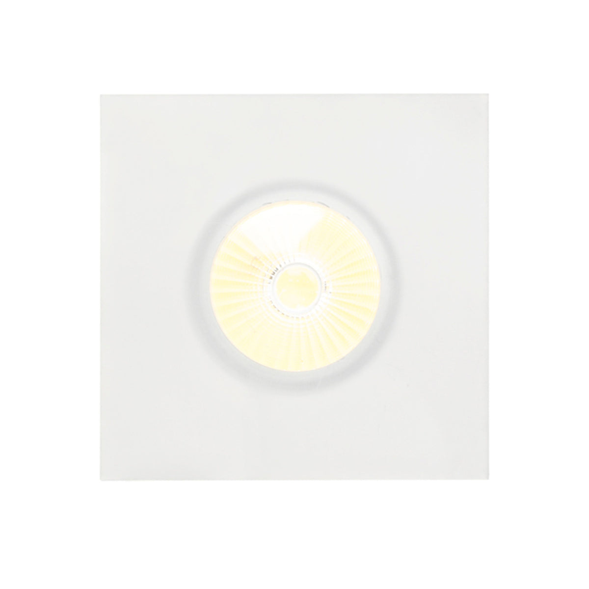 RENDL Outlet KAY SQ recessed satinated glass 230V/350mA LED 5W 3000K R10418 5