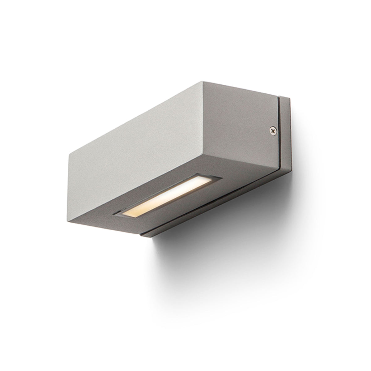 RENDL outdoor lamp WOOP wall silver grey  230V R7s 78mm 12W IP54 R10438 1