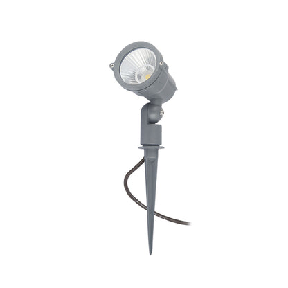 RENDL outdoor lamp GARY LED on spike grey 230V LED 10W 45° IP65 3000K R10527 1