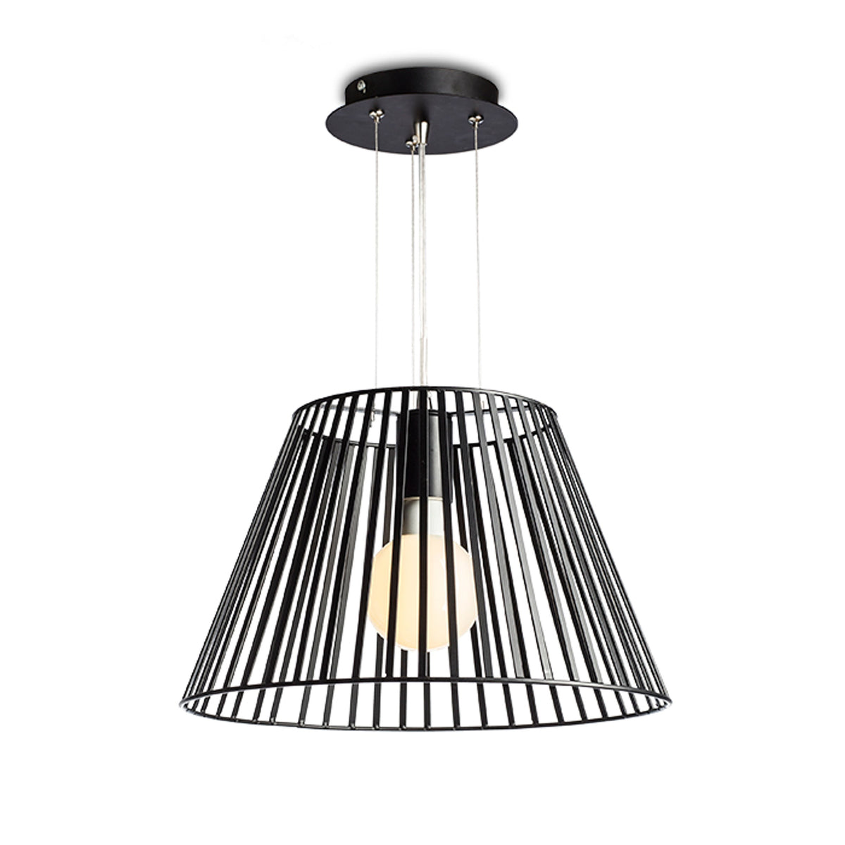 RENDL pendant lamp VESCO pendant black  230V E27 42W R10536 4